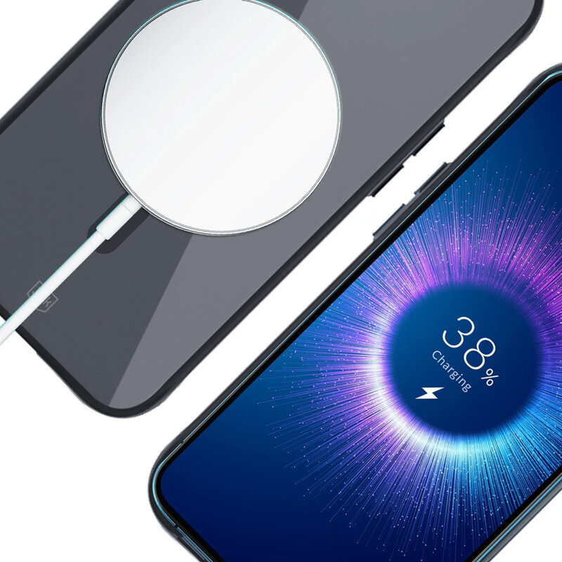 Husa iPhone 15 3mk Satin Armor MagCase, negru