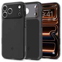 Husa iPhone 17 Pro Max Spigen Ultra Hybrid T MagSafe, negru
