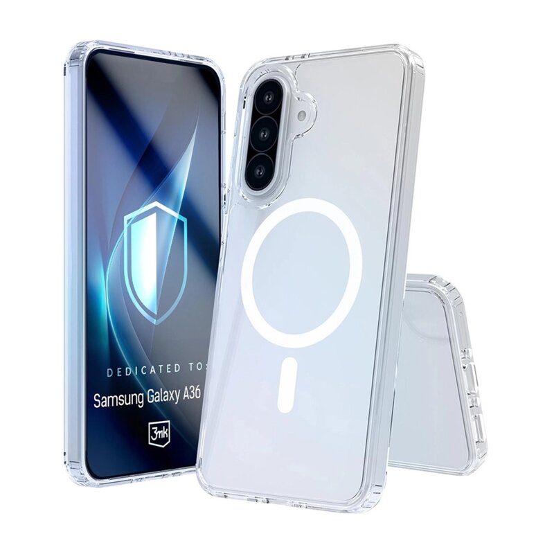 Husa Samsung Galaxy A36 5G 3mk Armor MagCase, transparenta