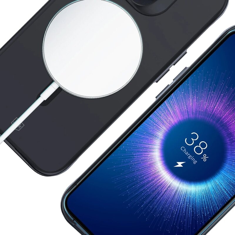 Husa iPhone 14 Pro Max premium 3mk Smoke MagCase, negru