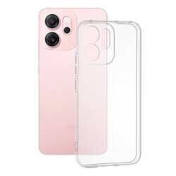 Husa Oppo Reno14 F Techsuit Clear Silicone, transparenta