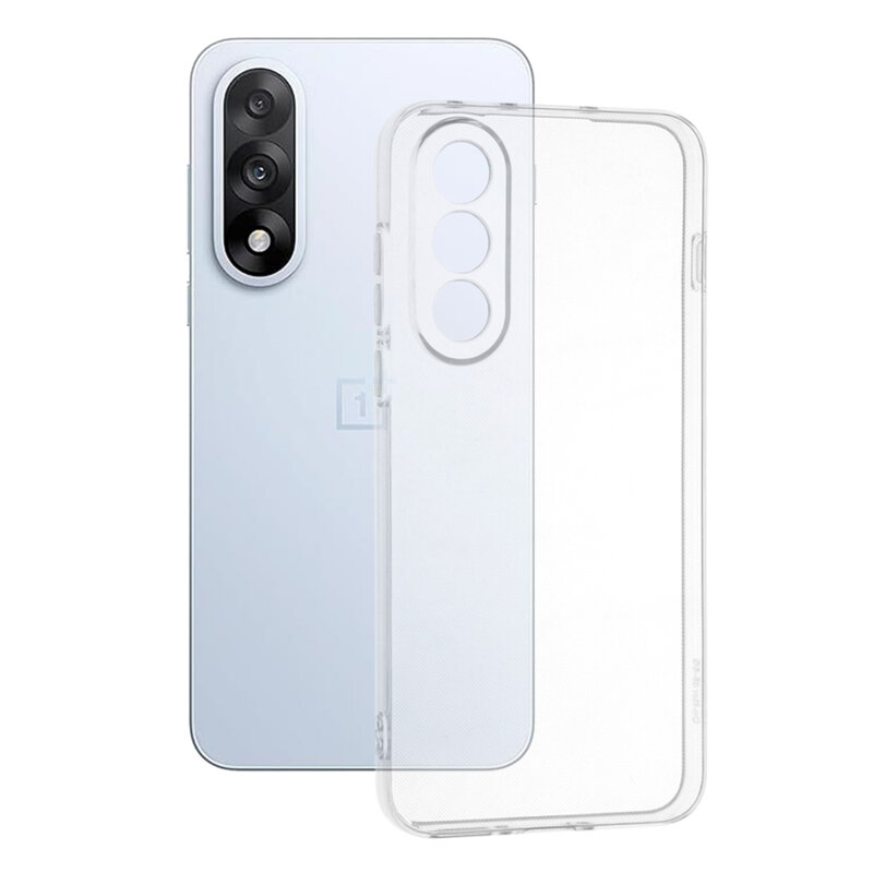 Husa OnePlus Nord 5 Techsuit Clear Silicone, transparenta