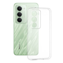 Husa Xiaomi Redmi 15 5G Techsuit Clear Silicone, transparenta