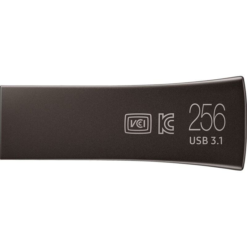Stick USB 256GB Samsung BAR Plus, 400MB/s, gri, MUF-256BE4/APC