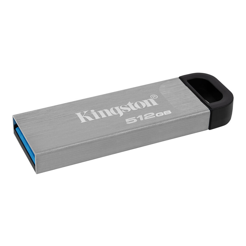 Stick USB 512GB metalic Kingston Kyson, gri, DTKN/512GB