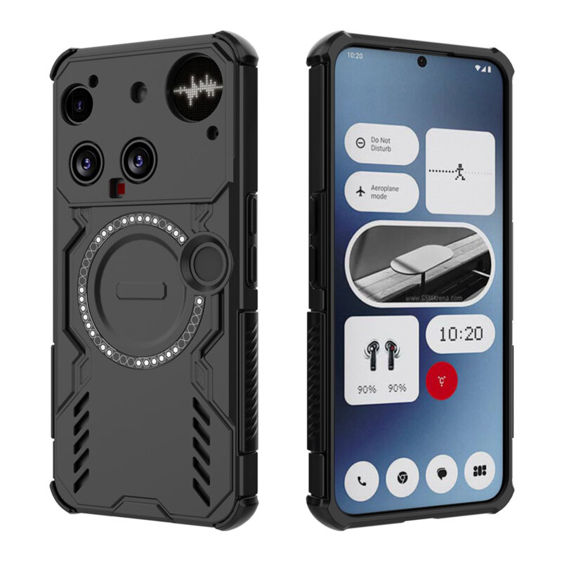 Husa Nothing Phone (3) Techsuit ArmorMag Case, negru