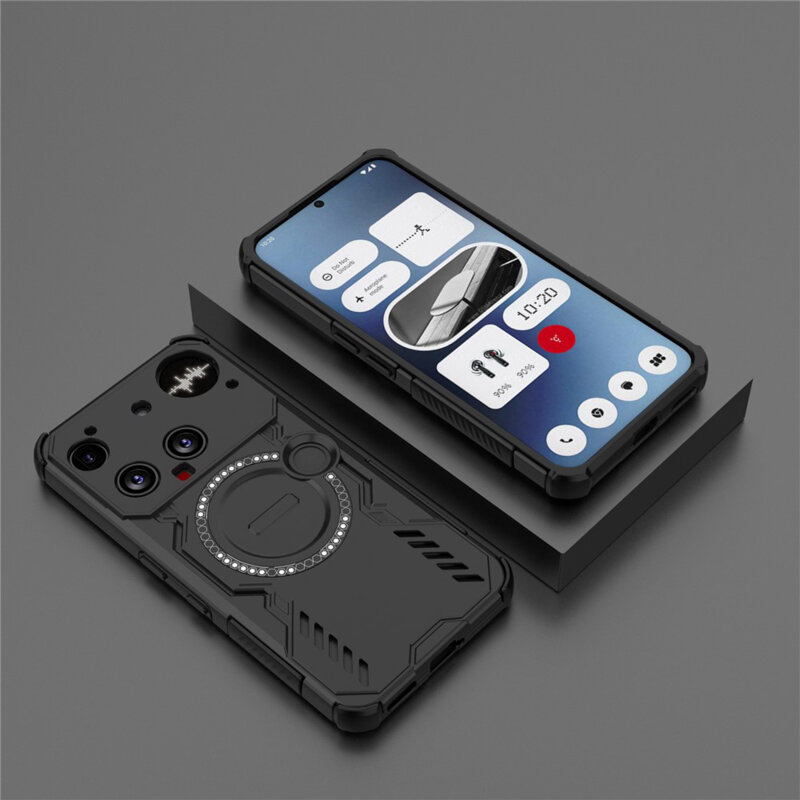 Husa Nothing Phone (3) Techsuit ArmorMag Case, negru