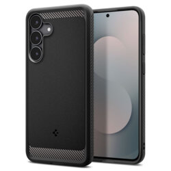 Husa Samsung Galaxy S25 FE Spigen Rugged Armor, negru