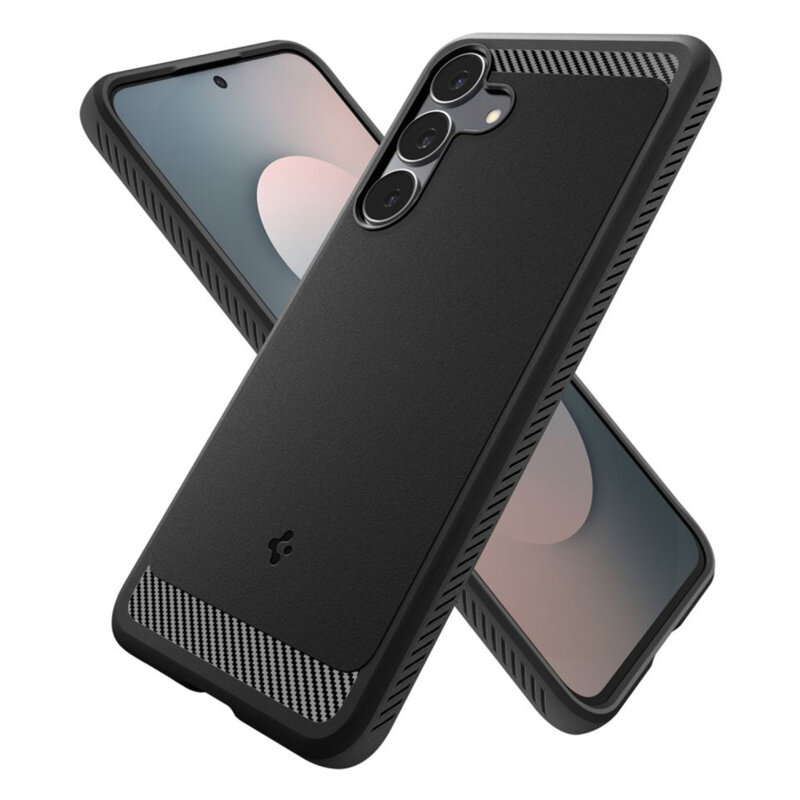 Husa Samsung Galaxy S25 FE Spigen Rugged Armor, negru