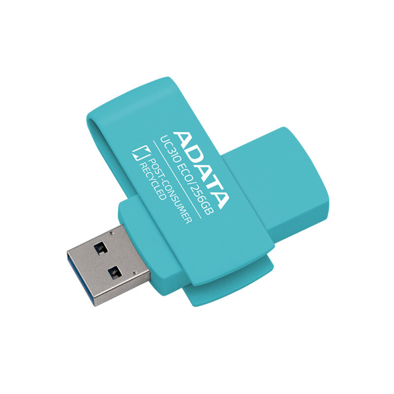 Stick USB 3.2 128GB Adata UC310 ECO, UC310E-128G-RGN, bleu
