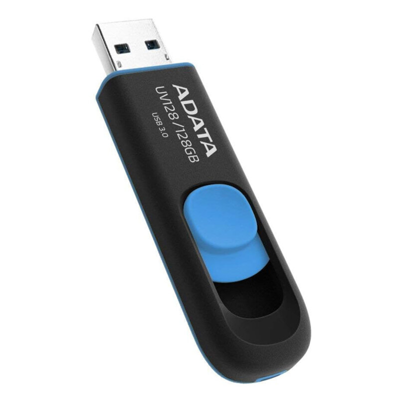 Stick USB 128GB Adata, 100MB/s max, AUV128-128G-RBE, negru