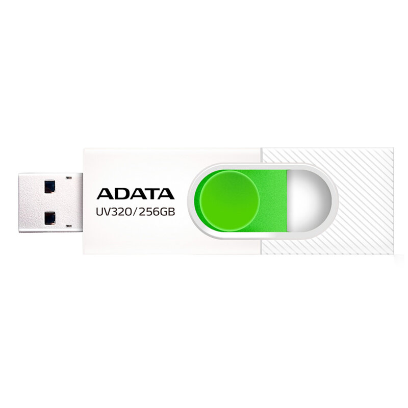 Stick USB 256GB Adata UV320, AUV320-256G-RWHGN, alb
