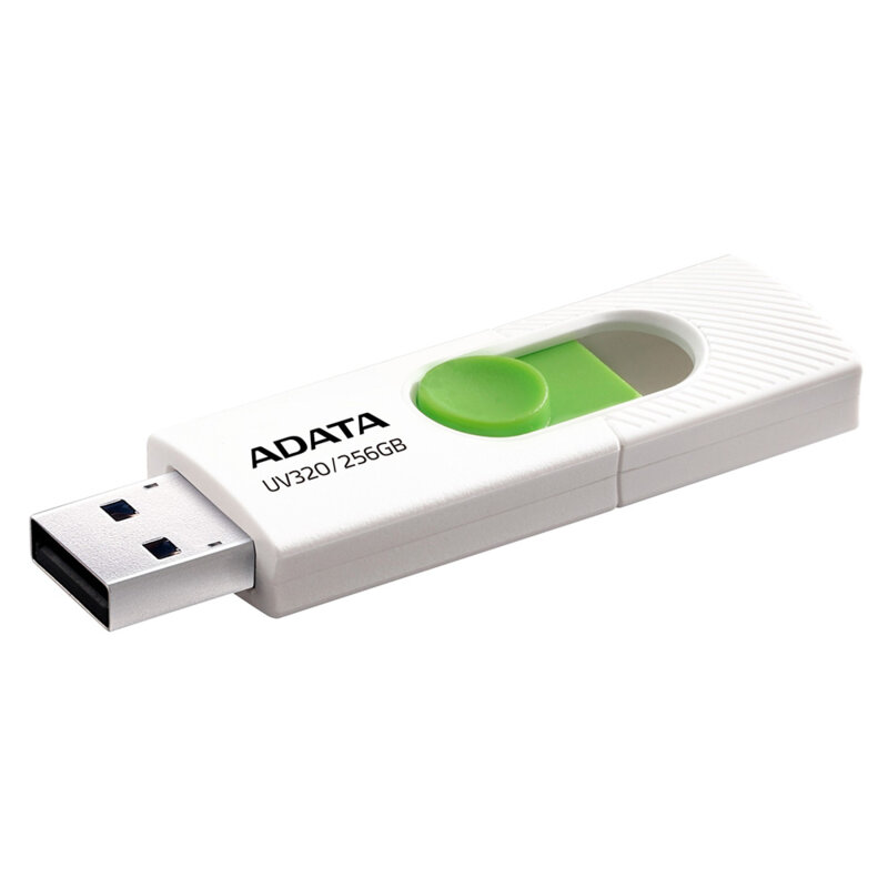 Stick USB 256GB Adata UV320, AUV320-256G-RWHGN, alb