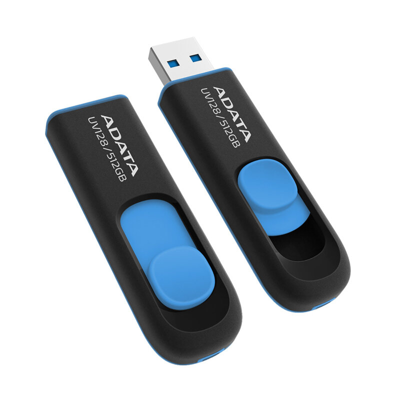 Stick USB 512GB Adata UV128, AUV128-512G-RBE, negru