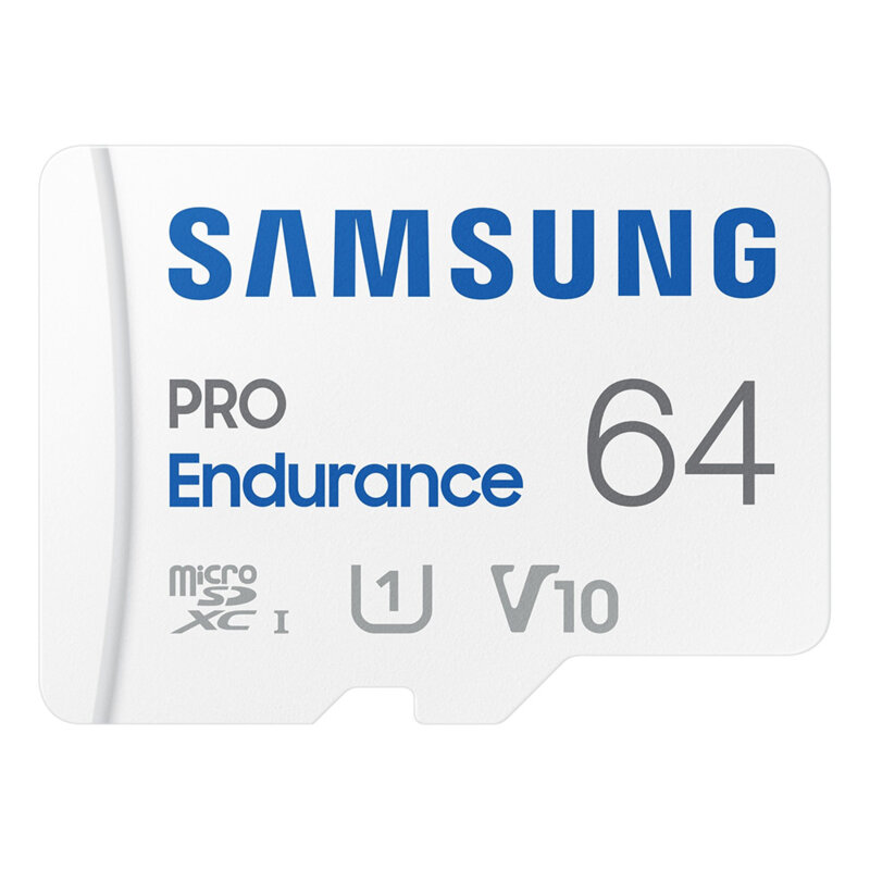 Card MicroSDXC cu adaptor, 64GB Samsung PRO Endurance, alb, MB-MJ64KA/EU