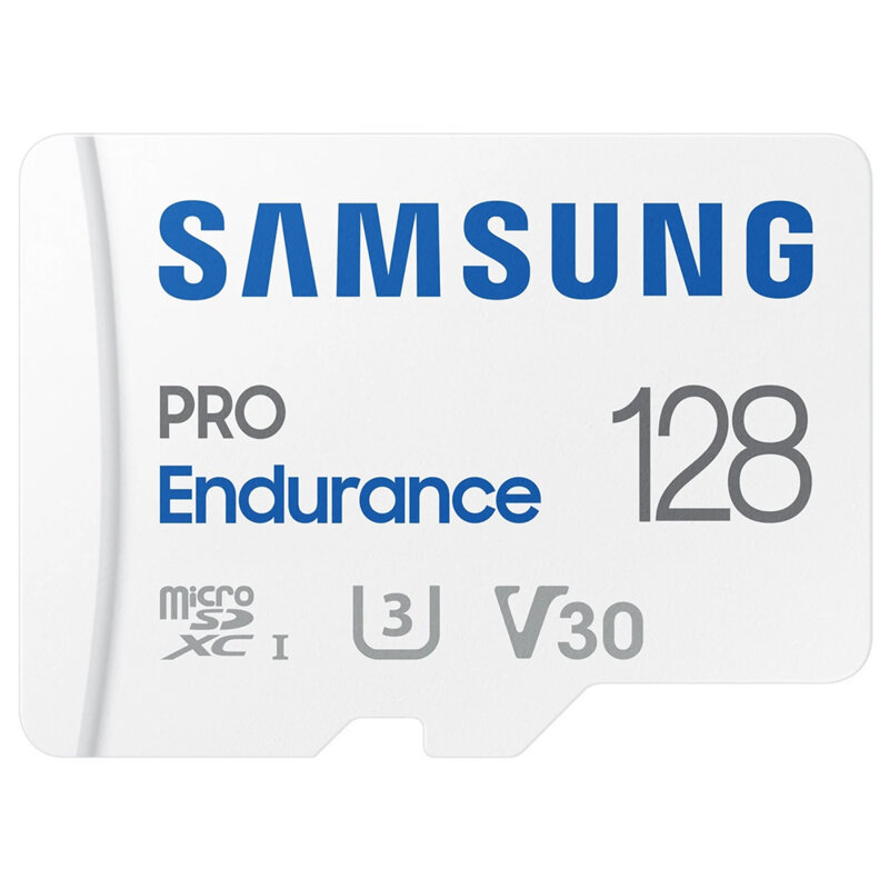 Card MicroSDXC cu adaptor 128GB Samsung PRO Endurance, U3, alb, MB-MJ128KA/EU