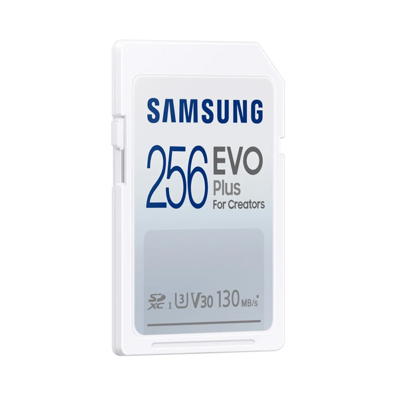 Card de memorie SDXC 256GB Samsung EVO Plus, U3, alb, MB-SC256K/EU