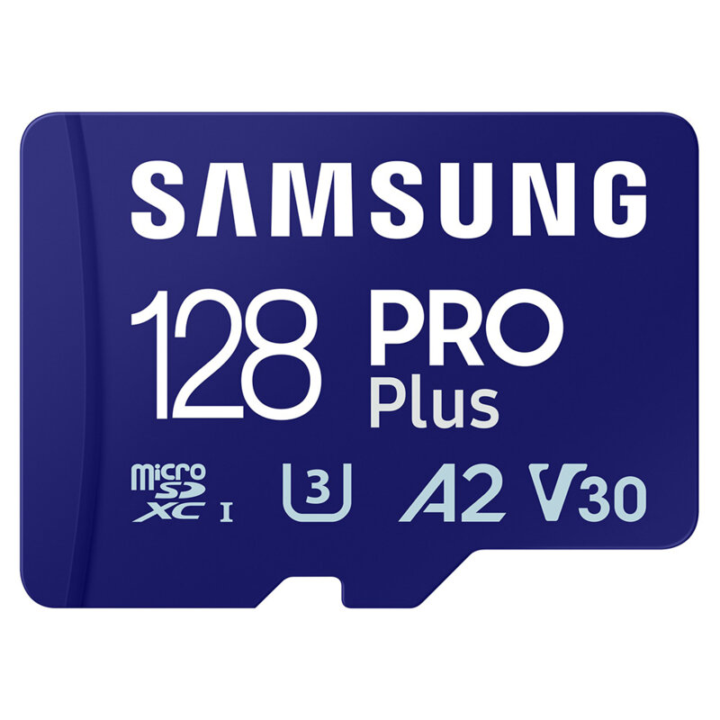 Card MicroSDXC 128GB + cititor de carduri Samsung, alb, MB-MD128SB/WW
