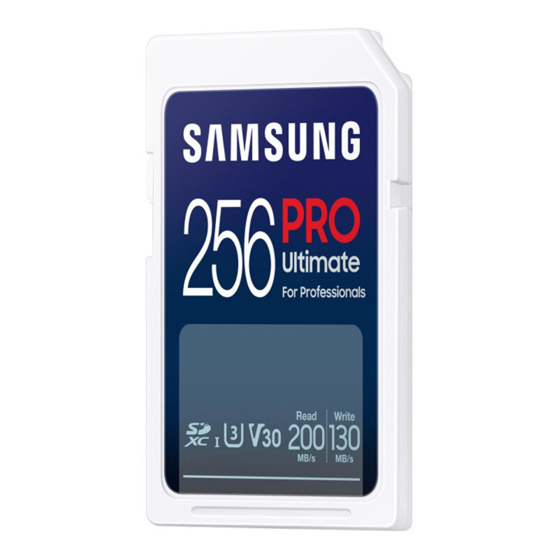 Card SDXC 256GB Samsung PRO Ultimate, U3, albastru, MB-SY256S/WW