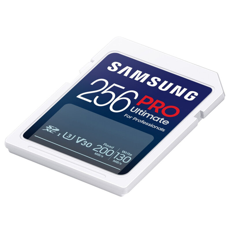 Card SDXC 256GB Samsung PRO Ultimate, U3, albastru, MB-SY256S/WW