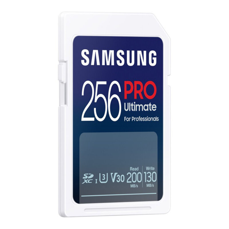 Card SDXC 256GB Samsung PRO Ultimate, U3, albastru, MB-SY256S/WW