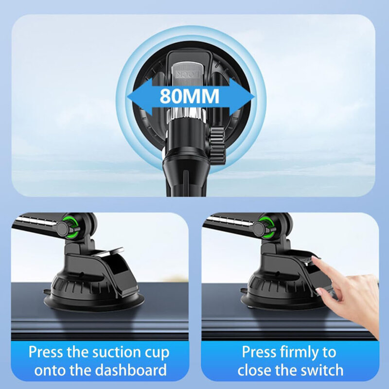 Suport auto universal ajustabil, Techsuit TabbyX ST1