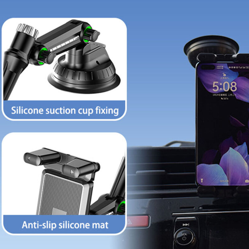 Suport auto universal ajustabil, Techsuit TabbyX ST1