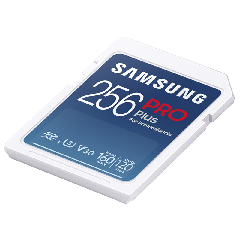 Card SDXC 256GB + cititor de carduri Samsung, alb, MB-SD256KB/WW