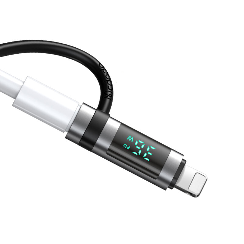 Adaptor USB-C la Lightning 36W cu display LED Mcdodo OT-2610