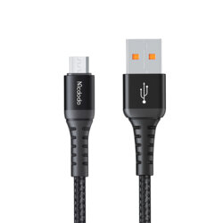 Cablu de date Micro-USB QC4.0/3.0, 1m, Mcdodo, CA-2281, negru
