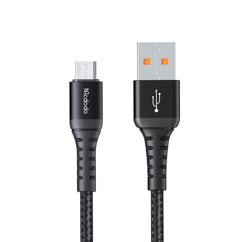 Cablu de date Micro-USB QC4.0/3.0, 1m, Mcdodo, CA-2281, negru