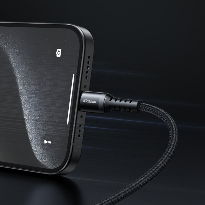 Cablu de date Type-C to Type-C, PD60W, 1m, Mcdodo, CA-5641, negru