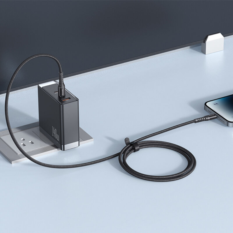 Cablu de date Type-C to Lightning, PD36W, 1m, Mcdodo, CA-5631, negru