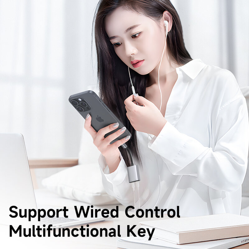 Adaptor audio Type-C Fast Charge Mcdodo, PD60W, 12.5cm, CA-5570