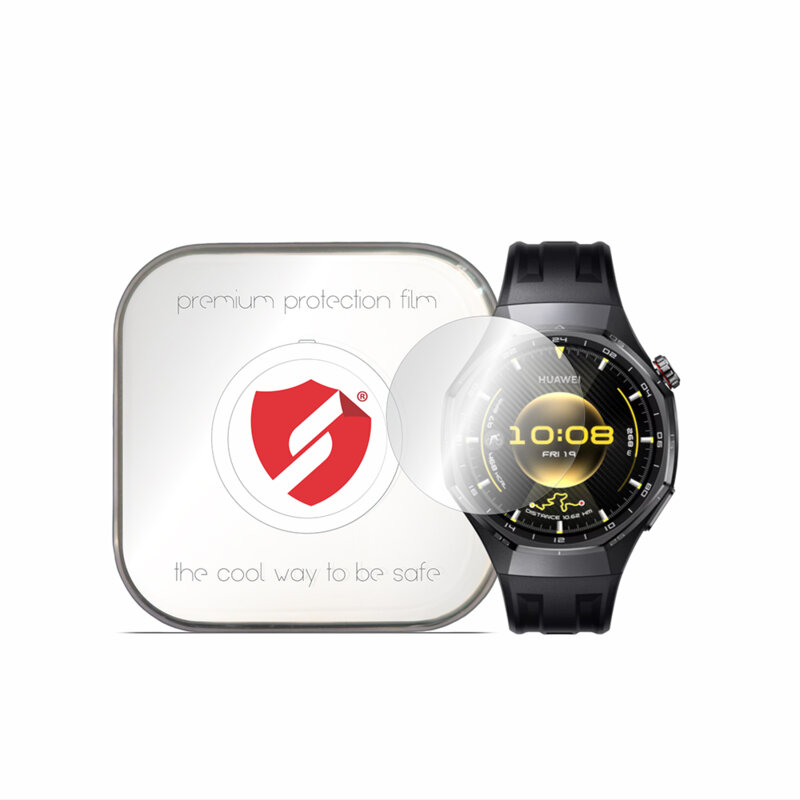 [Pachet 4x] Folie regenerabila premium Huawei Watch GT 6 Pro Smart Protection Classic, transparenta