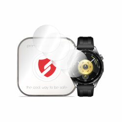 [Pachet 4x] Folie regenerabila premium Huawei Watch GT 6 46mm Smart Protection Classic, transparenta
