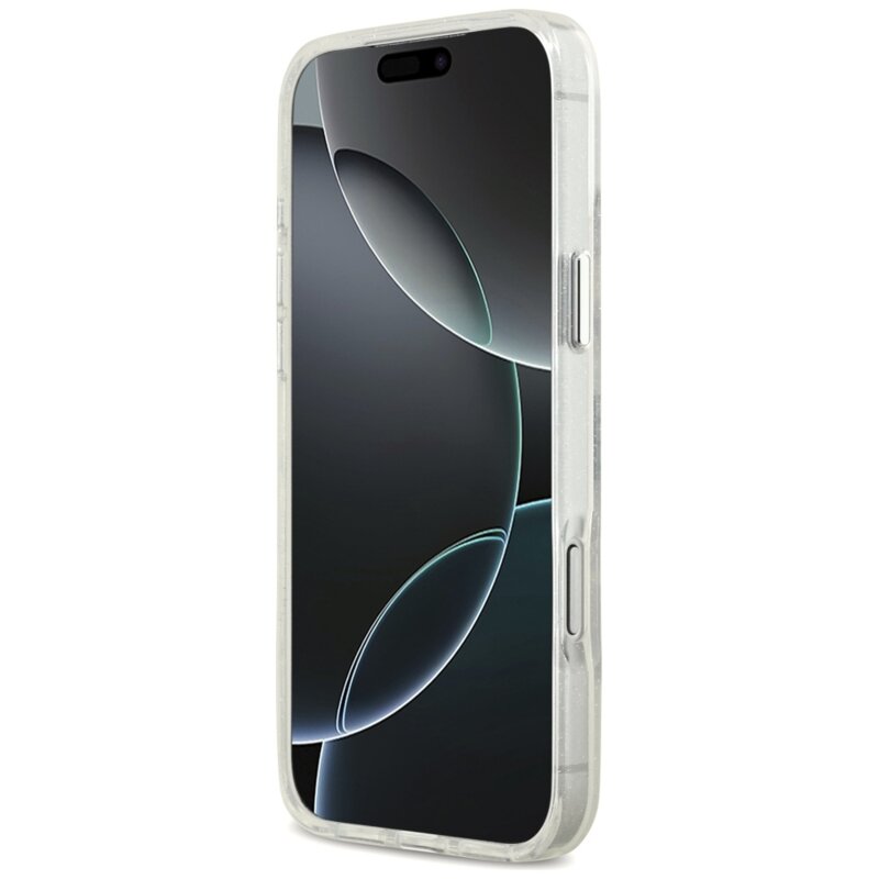 Husa iPhone 17 Pro Max Karl Lagerfeld IML MagSafe, transparent, KLHMP17XHGKCGKBT