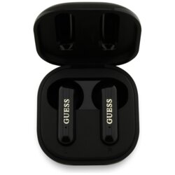 Casti Guess wireless Bluetooth, Type-C, negru, GUTWSJ7HE4GK