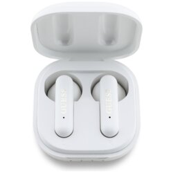 Casti Guess wireless Bluetooth, Type-C, alb, GUTWSJ7HE4GH