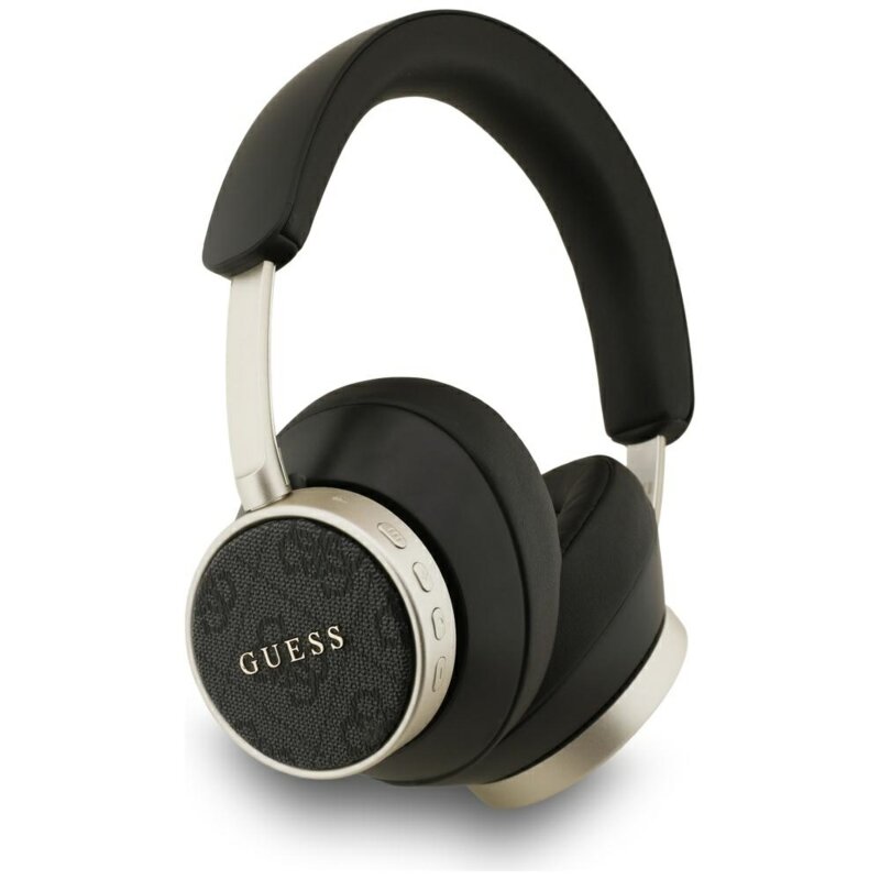 Casti wireless Guess 4G Classic Logo, negru, GUBHC15P4MRSCK
