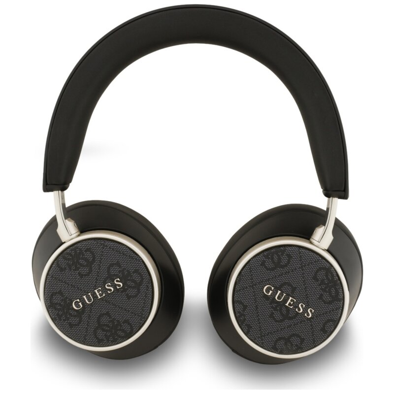 Casti wireless Guess 4G Classic Logo, negru, GUBHC15P4MRSCK