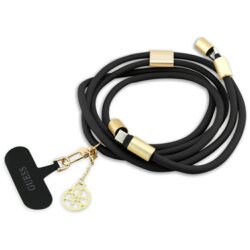Cablu de date Type-C crossbody Guess, 1.5m, negru, GUCCUCNY4GDK