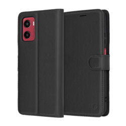 Husa Motorola Moto G05 Techsuit Leather Folio, negru