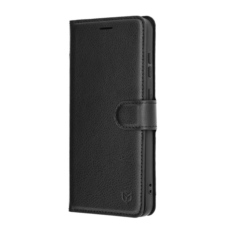 Husa Samsung Galaxy S25 FE Techsuit Leather Folio, negru