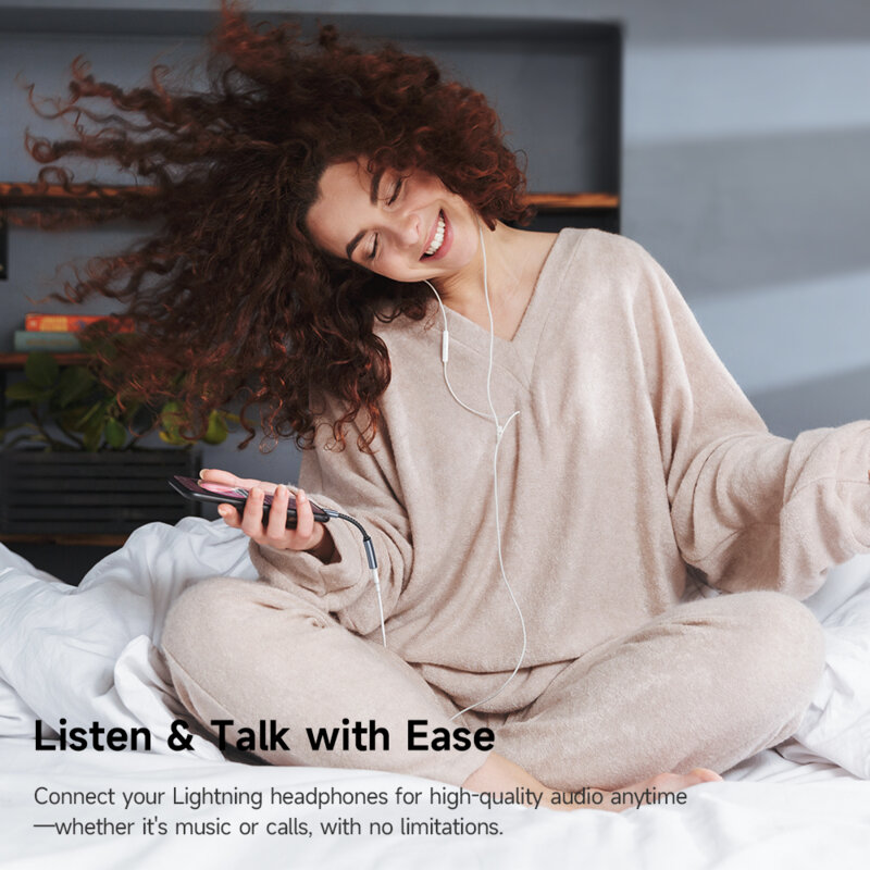 Adaptor OTG audio Lightning la Type-C Mcdodo, 24W, 0.1m, CA-4870