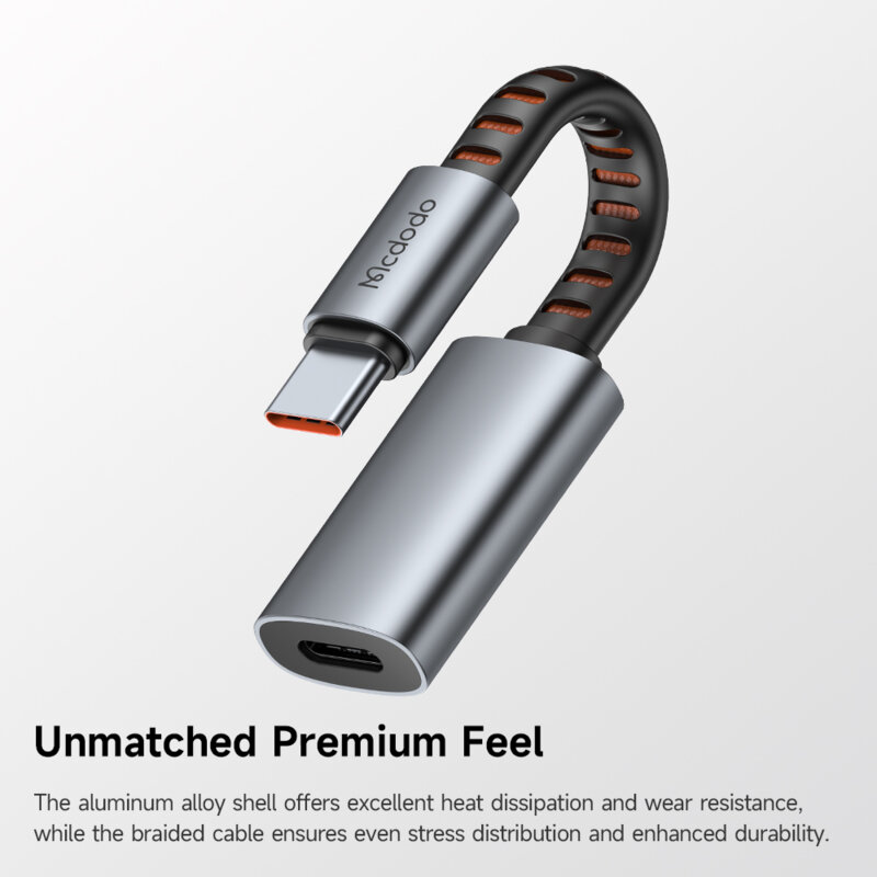 Adaptor OTG audio Lightning la Type-C Mcdodo, 24W, 0.1m, CA-4870