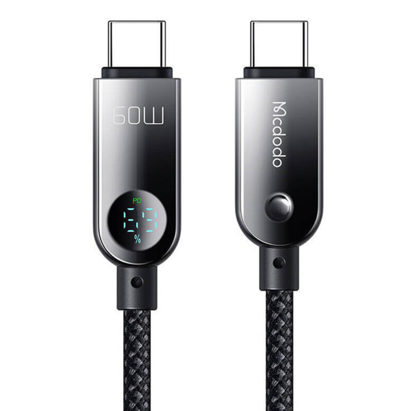 Cablu Type-C Fast Charge 60W cu display, Mcdodo, 1.2m, CA-4780