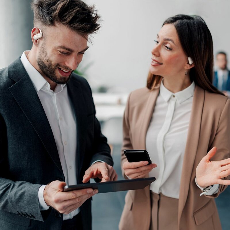 Casti wireless open-ear, BT5.4, Mcdodo Air O2 Series, negru, HP-8050