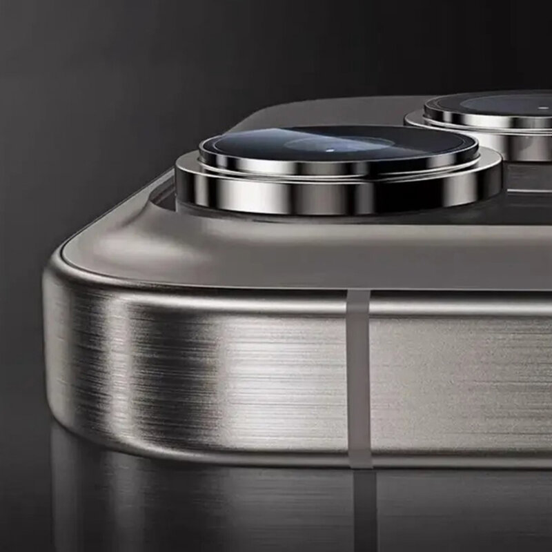 Folie sticla iPhone 17 Pro Max Lito Titanium AR Camera Glass, argintiu