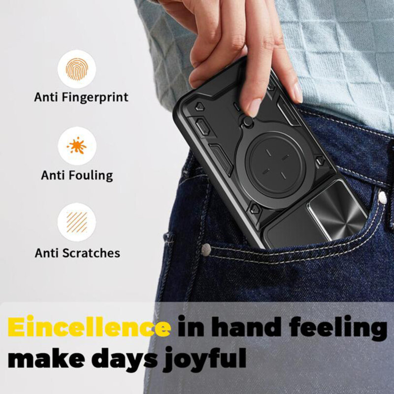 Husa Oppo Reno14 FS 5G Techsuit CamGuard Pro, albastru